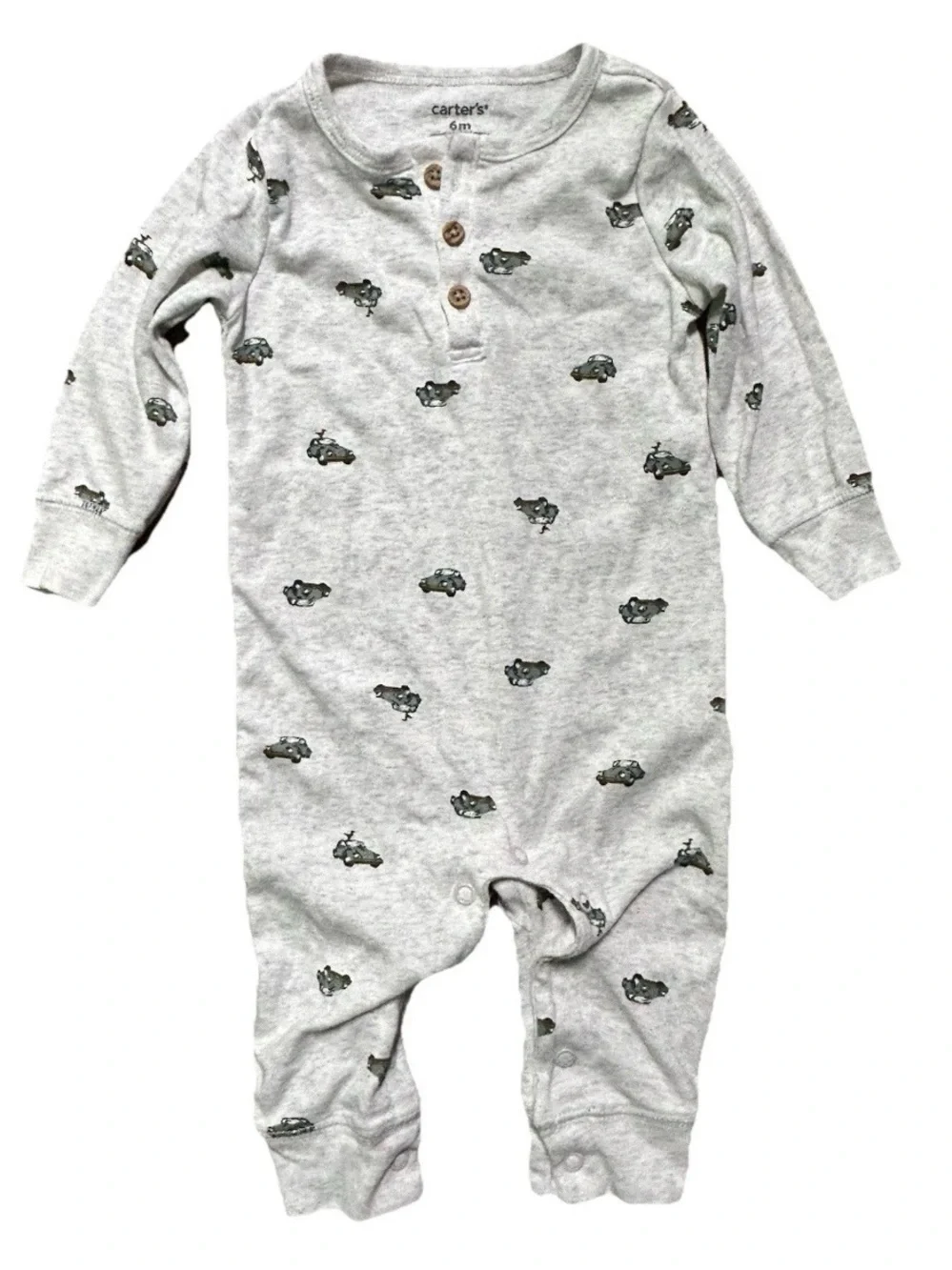 Baby Boy Clothing Long Sleeve Rompers Bodysuits Size 3-6 Months